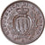 Munten, San Marino, 10 Centesimi, 1937, Rome, PR+, Bronze, KM:13