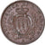 Munten, San Marino, 10 Centesimi, 1938, Rome, PR, Bronze, KM:13