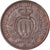 Munten, San Marino, 10 Centesimi, 1938, Rome, PR, Bronze, KM:13