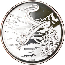 Munten, Zwitserland, La Reine des serpents des Grisons, 20 Francs, 1995, Proof