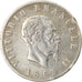 Coin, Italy, Vittorio Emanuele II, 2 Lire, 1863, Naples, VF(20-25), Silver