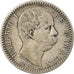 Münze, Italien, Umberto I, 2 Lire, 1881, Rome, S+, Silber, KM:23