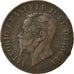 Munten, Italië, Vittorio Emanuele II, 2 Centesimi, 1861, Milan, FR+, Koper