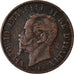 Moneda, Italia, Vittorio Emanuele II, Centesimo, 1867, Milan, BC+, Cobre, KM:1.1