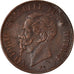 Moneda, Italia, Vittorio Emanuele II, Centesimo, 1867, Milan, MBC, Cobre, KM:1.1