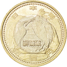 Giappone, Akihito, 500 Yen, 2009, SPL, Bi-metallico, KM:149