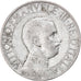 Moneda, Italia, Vittorio Emanuele III, Lira, 1912, Rome, BC+, Plata, KM:45