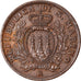 Moneda, San Marino, 5 Centesimi, 1935, Rome, MBC+, Bronce, KM:12