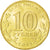 Coin, Russia, 10 Roubles, 2012, MS(63), Brass plated steel, KM:1386