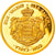 Monaco, medaglia, Charles III, FDC, Oro