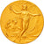 France, Medal, Prince de Bourbon, Yacht Club de France, 1913, MS(63), Gold