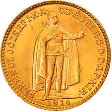 Moeda, Hungria, Franz Joseph I, 20 Korona, 1914, Kormoczbanya, MS(60-62)