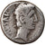 Moneda, Augustus, Quinarius, Rome, Brockage, BC+, Plata