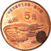 Moneda, CHINA, REPÚBLICA POPULAR, 5 Yüan, 1998, EBC+, Bronce, KM:1122