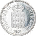 Coin, Monaco, Charles III, 10 Francs, 1966, Paris, ESSAI, AU(55-58), Silver