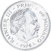 Coin, Monaco, 5 Francs, 1974, ESSAI, MS(65-70), Silver, KM:E61, Gadoury:MC 153