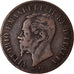 Munten, Italië, Vittorio Emanuele II, 2 Centesimi, 1861, Naples, FR, Koper