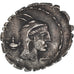 Münze, Papia, Denarius, Roma, SS+, Silber, Crawford:384/1