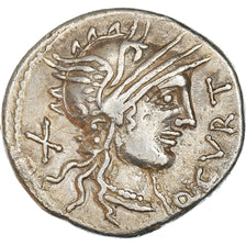 Coin, Curtia, Denarius, Roma, EF(40-45), Silver, Crawford:285/2