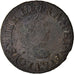 Moneta, Francia, Louis XIII, Double Tournois, 1613, Paris, BB, Rame