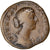 Coin, Diva Faustina II, Sestertius, 175-176, Rome, VF(30-35), Bronze, RIC:1716