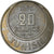 Moneda, Túnez, Muhammad al-Amin Bey, 20 Francs, 1950, Paris, EBC, Cobre -