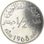 TUNISIA, 1/2 Dinar, 1968, Paris, KM #E32, MS(63), Nickel, 11.95