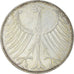 Moeda, ALEMANHA - REPÚBLICA FEDERAL, 5 Mark, 1972, Karlsruhe, AU(55-58), Prata