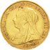 GREAT BRITAIN, 1/2 Sovereign, 1897, KM #784, EF(40-45), Gold, 3.98