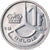 Monnaie, Belgique, Franc, 1989, SPL+, Nickel Plated Iron, KM:171