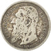 Moneta, Belgia, 2 Francs, 2 Frank, 1904, VF(30-35), Srebro, KM:59