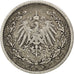 Coin, GERMANY - EMPIRE, 1/2 Mark, 1905, Berlin, VF(30-35), Silver, KM:17