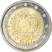 Litwa, 2 Euro, Drapeau européen, 2015, MS(63), Bimetaliczny