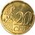 Itália, 20 Euro Cent, 2007, Rome, MS(65-70), Latão, KM:214