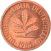 Moneta, Niemcy - RFN, Pfennig, 1985, Stuttgart, Proof, MS(65-70), Miedź