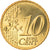 REPÚBLICA DE IRLANDA, 10 Euro Cent, 2005, Sandyford, FDC, Latón, KM:35
