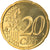 REPÚBLICA DE IRLANDA, 20 Euro Cent, 2005, Sandyford, FDC, Latón, KM:36