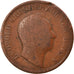 Moneta, Stati tedeschi, BADEN, Leopold I, Kreuzer, 1845, MB, Rame, KM:218.1