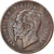 Moneta, Italia, Vittorio Emanuele II, 10 Centesimi, 1866, Naples, MB+, Rame