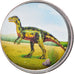 Munten, Seychellen, 3 rupees, 2020, Aldabra - Dinosaure type 2, UNC-, Steel
