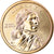 Coin, United States, Dollar, 2020, Philadelphia, American native dollar, MS(63)