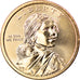 Monnaie, États-Unis, Dollar, 2020, Denver, American native dollar, SPL, Brass