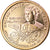 Coin, United States, Dollar, 2020, Denver, American native dollar, MS(63), Brass