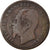 Monnaie, Italie, Vittorio Emanuele II, 10 Centesimi, 1863, Milan, B+, Cuivre