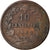 Moneta, Italia, Vittorio Emanuele II, 10 Centesimi, 1863, Milan, B+, Rame