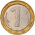 Coin, Bulgaria, Lev, 2002, Sofia, VF(30-35), Bi-Metallic, KM:254