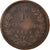 Coin, Italy, Vittorio Emanuele II, 10 Centesimi, 1866, Milan, F(12-15), Copper