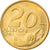 Coin, San Marino, 20 Lire, 1991, Rome, MS(63), Aluminum-Bronze, KM:265