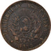 Monnaie, Argentine, 2 Centavos, 1893, TB+, Bronze, KM:33