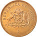 Monnaie, Chile, 100 Pesos, 1994, Santiago, TTB, Aluminum-Bronze, KM:226.2